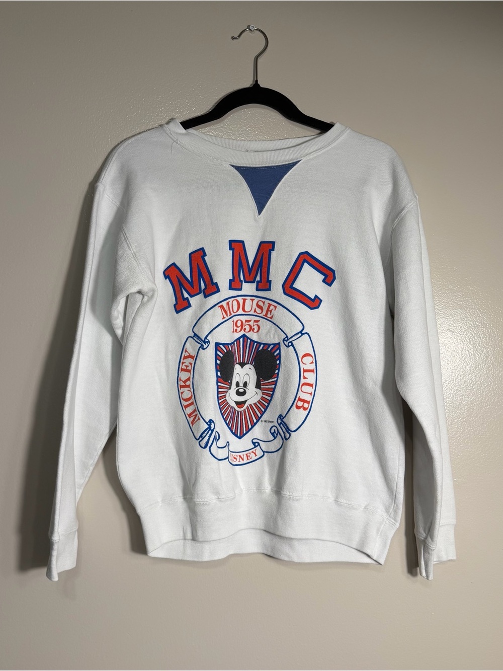 Vintage 1982 Disney Mickey Mouse Club Sweater Women’s Small Made In USA MMC 80s